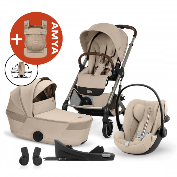 CYBEX Gold Balios 2026 4in1 �sszecsukhat� m�zessel AMYA - Almond Beige